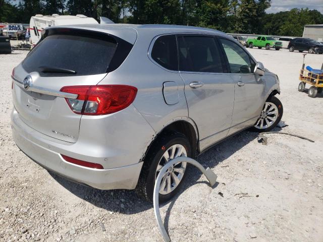 LRBFXBSA0HD242314 - 2017 BUICK ENVISION E SILVER photo 4