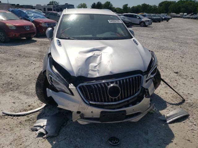 LRBFXBSA0HD242314 - 2017 BUICK ENVISION E SILVER photo 9