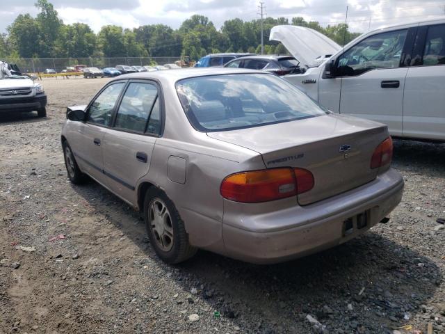 1Y1SK52842Z408935 - 2002 CHEVROLET GEO PRIZM ბეჟი ფოტო 3