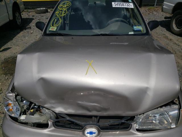 1Y1SK52842Z408935 - 2002 CHEVROLET GEO PRIZM ბეჟი ფოტო 7