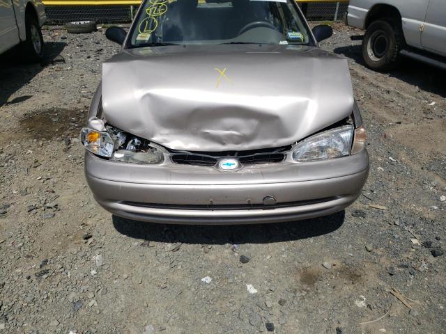 1Y1SK52842Z408935 - 2002 CHEVROLET GEO PRIZM ბეჟი ფოტო 9