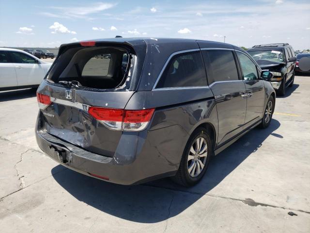 5FNRL5H63EB127547 - 2014 HONDA ODYSSEY EX GRAY photo 4