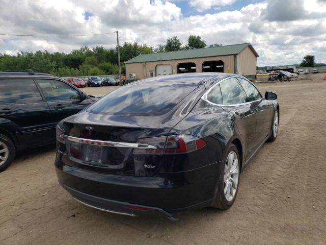 5YJSA1S22FF097576 - 2015 TESLA MODEL S 70 BLACK photo 4