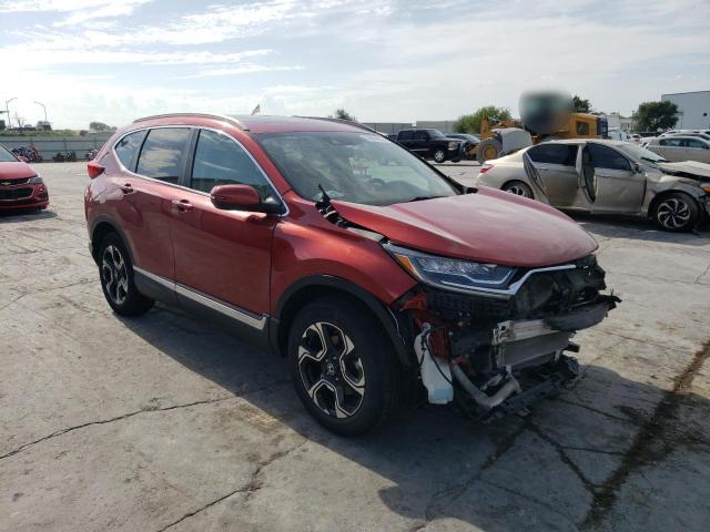 2HKRW2H93HH677062 - 2017 HONDA CR-V TOURI RED photo 1