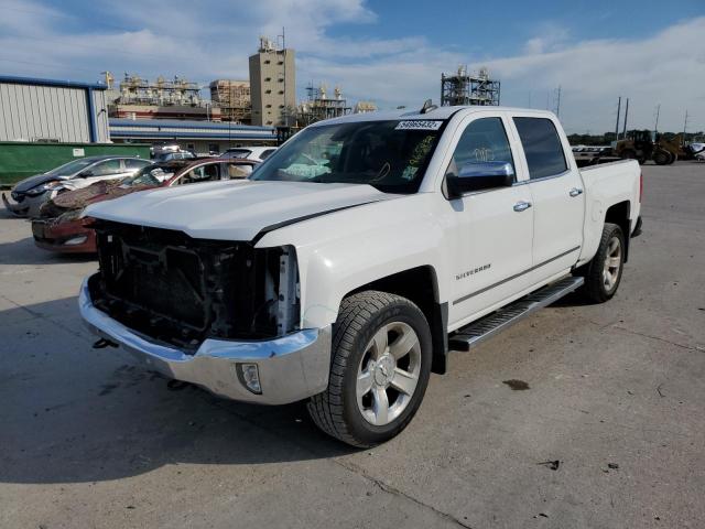 3GCPCSEC5GG264793 - 2016 CHEVROLET SILVERADO WHITE photo 2