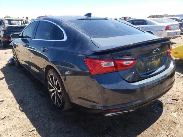 1G1ZG5ST5MF010736 - 2021 CHEVROLET MALIBU RS BLUE photo 3