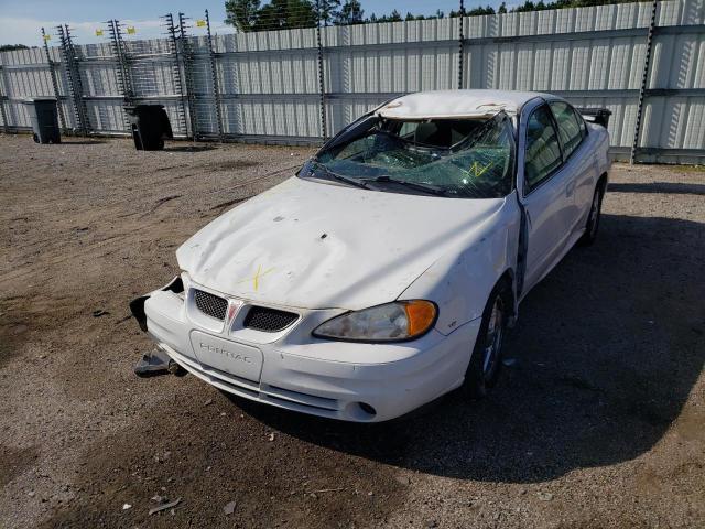 1G2NF52E14M592957 - 2004 PONTIAC GRAND AM WHITE photo 2