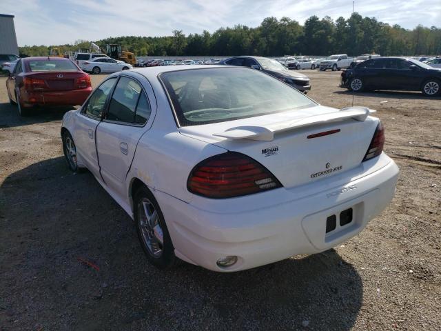 1G2NF52E14M592957 - 2004 PONTIAC GRAND AM WHITE photo 3