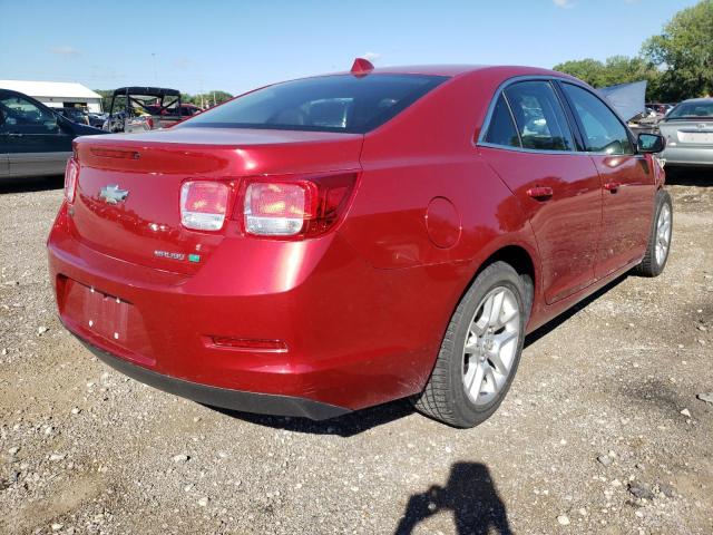 1G11D5RR3DF109202 - 2013 CHEVROLET MALIBU 1LT 红色 照片 4