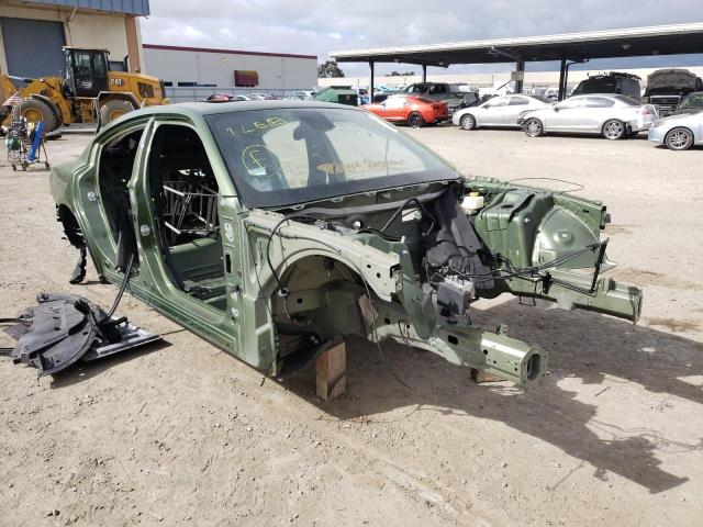 2C3CDXGJ7MH576327 - 2021 DODGE CHARGER SC GREEN photo 1