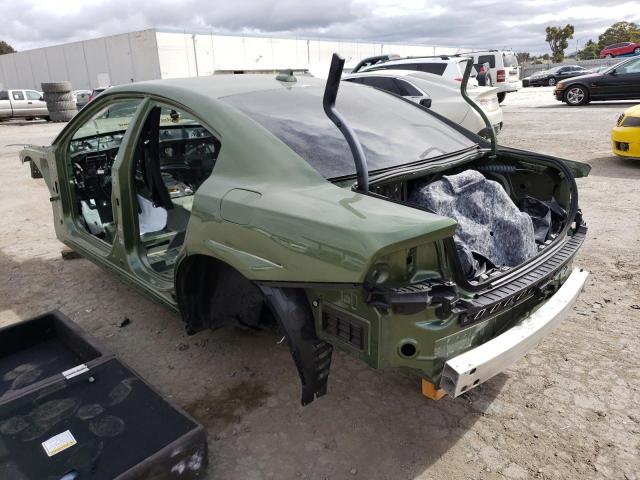 2C3CDXGJ7MH576327 - 2021 DODGE CHARGER SC GREEN photo 3