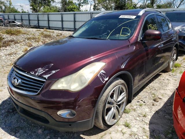 JN1AJ0HR6BM854834 - 2011 INFINITI EX35 BASE Շագանակագույն լուսանկար 2