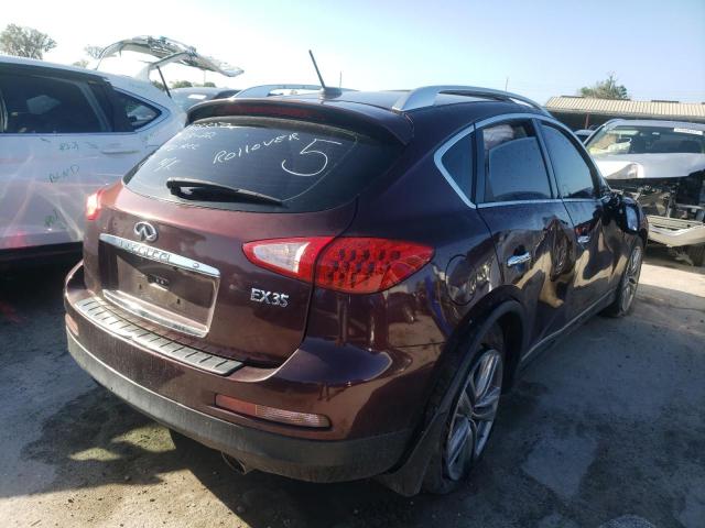 JN1AJ0HR6BM854834 - 2011 INFINITI EX35 BASE Շագանակագույն լուսանկար 4