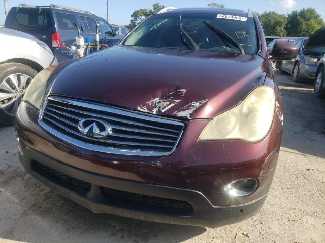 JN1AJ0HR6BM854834 - 2011 INFINITI EX35 BASE Շագանակագույն լուսանկար 9