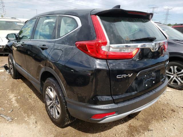 5J6RW6H39JL002847 - 2018 HONDA CR-V LX BLACK photo 3