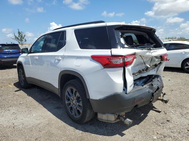 1GNERJKW3MJ133538 - 2021 CHEVROLET TRAVERSE R WHITE photo 3