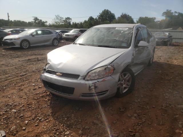 2G1WB5E38E1110254 - 2014 CHEVROLET IMPALA LIM SILVER photo 9