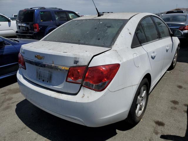 1G1PC5SB4D7285664 - 2013 CHEVROLET CRUZE WHITE photo 4