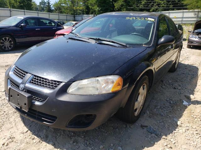 1B3AL46T46N253890 - 2006 DODGE STRATUS SX BLACK photo 2