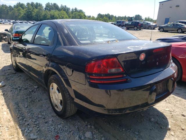 1B3AL46T46N253890 - 2006 DODGE STRATUS SX BLACK photo 3