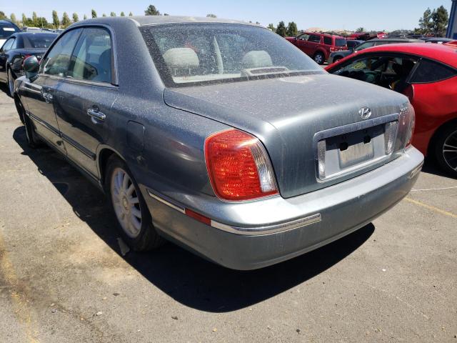 KMHFU45E74A343359 - 2004 HYUNDAI XG350 GRAY photo 3