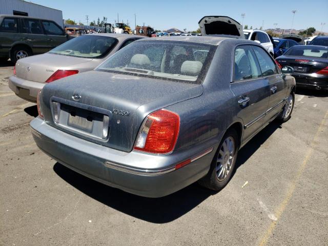 KMHFU45E74A343359 - 2004 HYUNDAI XG350 GRAY photo 4