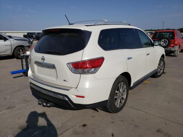 5N1AR2MN0FC665625 - 2015 NISSAN PATHFINDER WHITE photo 4