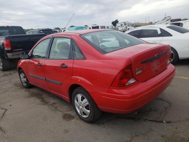 1FAFP33P12W246769 - 2002 FORD FOCUS LX RED photo 3