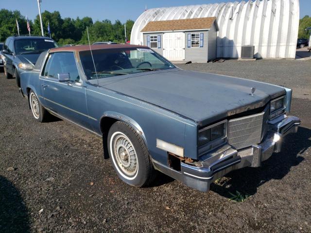 1G6EL5784FE666346 - 1985 CADILLAC ELDORADO BLUE photo 1