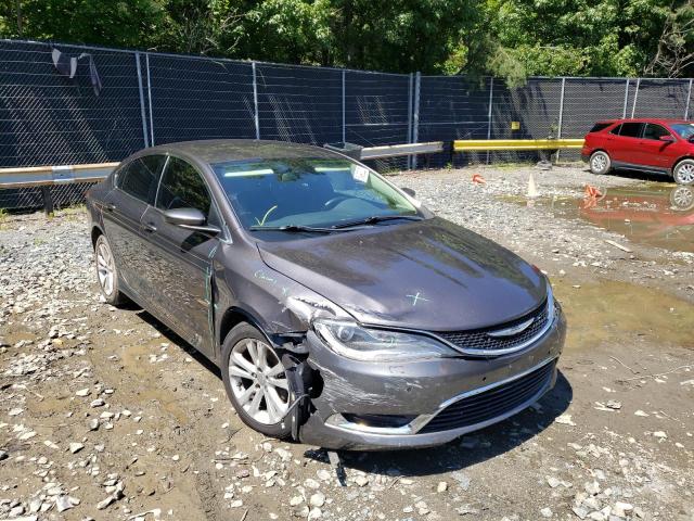 1C3CCCABXFN719164 - 2015 CHRYSLER 200 LIMITE GRAY photo 9