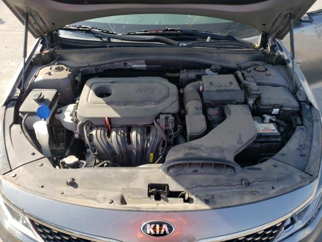 5XXGU4L37JG257995 - 2018 KIA OPTIMA EX GRAY photo 7