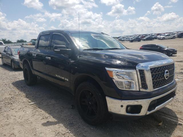 1N6AA1E53JN503406 - 2018 NISSAN TITAN SV BLACK photo 1