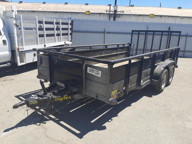 16VUX1623F2077958 - 2015 BIGT TRAILER BLACK photo 2