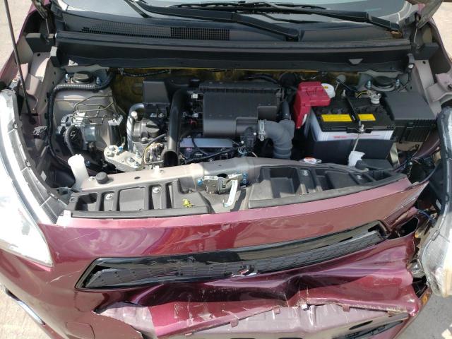 ML32F4FJ1LHF05684 - 2020 MITSUBISHI MIRAGE G4 BURGUNDY photo 7