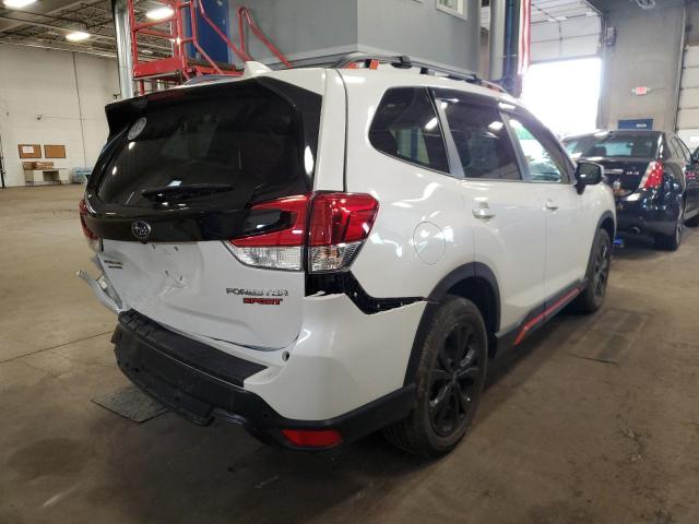 JF2SKARCXLH475331 - 2020 SUBARU FORESTER S WHITE photo 4