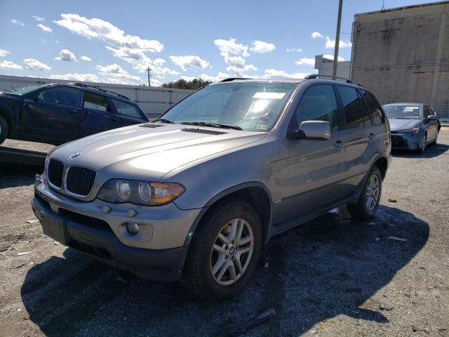 5UXFA13596LY48260 - 2006 BMW X5 GRAY photo 2