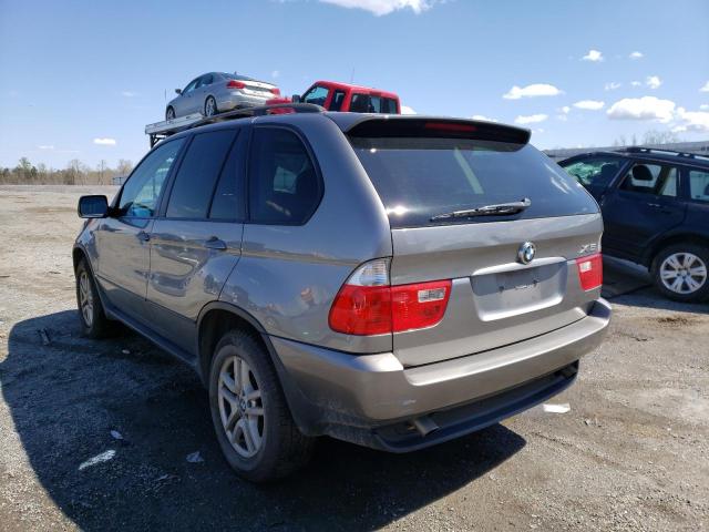 5UXFA13596LY48260 - 2006 BMW X5 GRAY photo 3