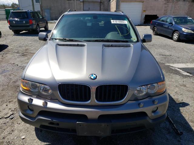 5UXFA13596LY48260 - 2006 BMW X5 GRAY photo 9