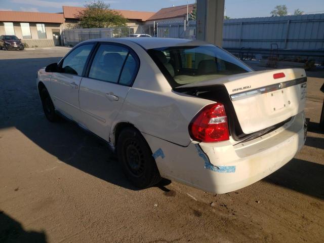 1G1ZS58F37F169145 - 2007 CHEVROLET MALIBU LS WHITE photo 3