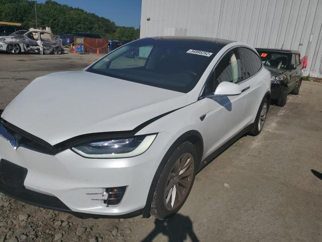 5YJXCAE24GF017434 - 2016 TESLA MODEL X WHITE photo 2