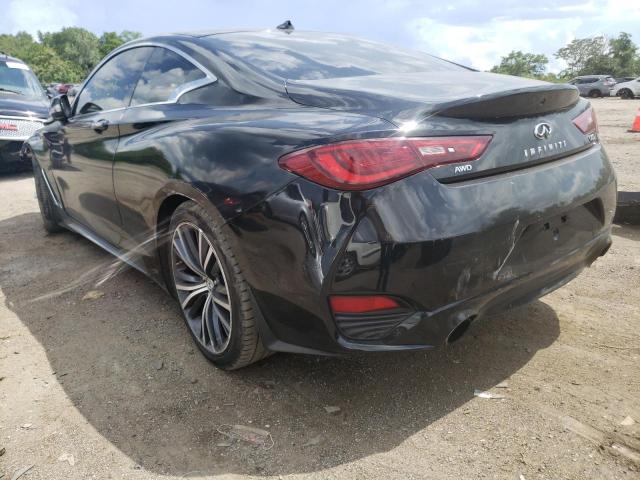 JN1EV7EL4JM390990 - 2018 INFINITI Q60 LUXE 3 BLACK photo 3