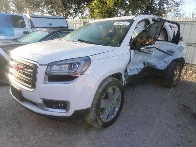 1GKKRSKD4HJ235876 - 2017 GMC ACADIA LIM WHITE photo 2