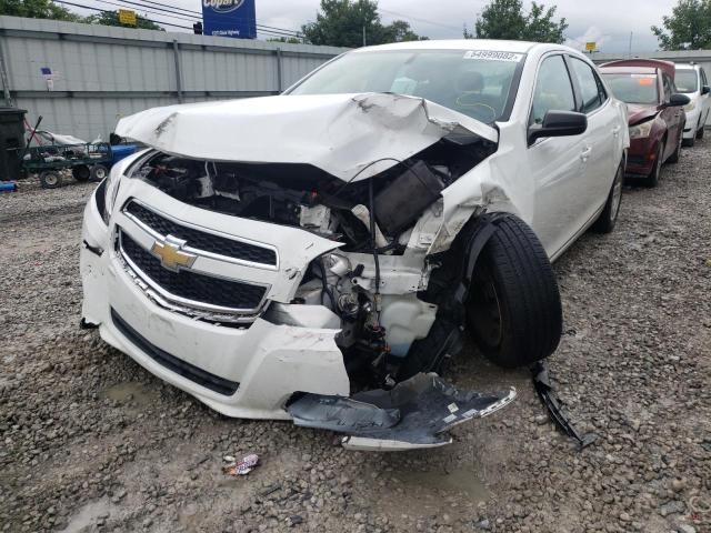 1G11B5SAXDF276456 - 2013 CHEVROLET MALIBU LS WHITE photo 9