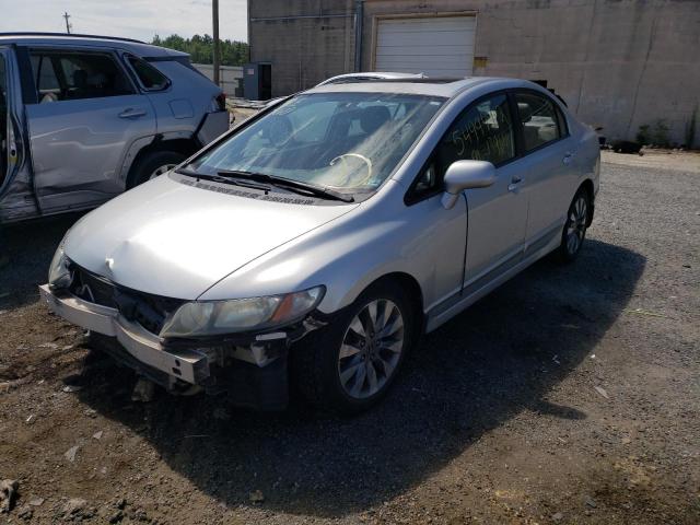 2HGFA16909H353108 - 2009 HONDA CIVIC EXL 银色 照片 2