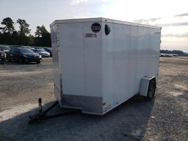 7KA1E1213MP000824 - 2021 WELLS CARGO ENCLSDTRLR თეთრი ფოტო 2