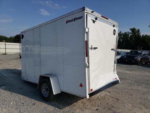 7KA1E1213MP000824 - 2021 WELLS CARGO ENCLSDTRLR თეთრი ფოტო 3