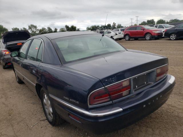 1G4CW54K714232346 - 2001 BUICK PARK AVENU BLUE photo 3