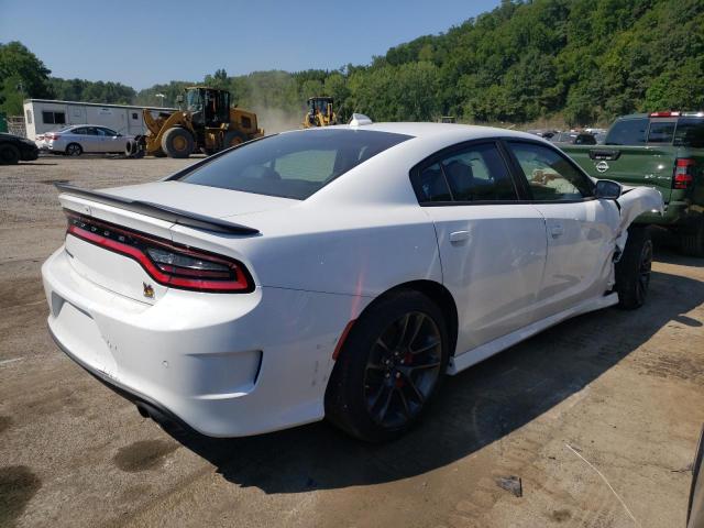 2C3CDXGJ0MH651952 - 2021 DODGE CHARGER SC WHITE photo 4