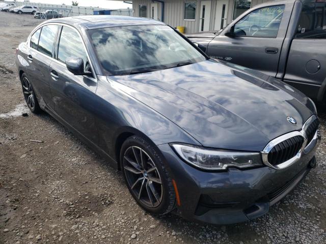 WBA5R1C55KAK12234 - 2019 BMW 330I GRAY photo 1