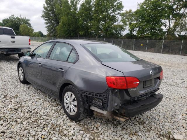 3VW2K7AJ1CM366874 - 2012 VOLKSWAGEN JETTA BASE  լուսանկար 3